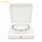Celeste Bangle - Silver