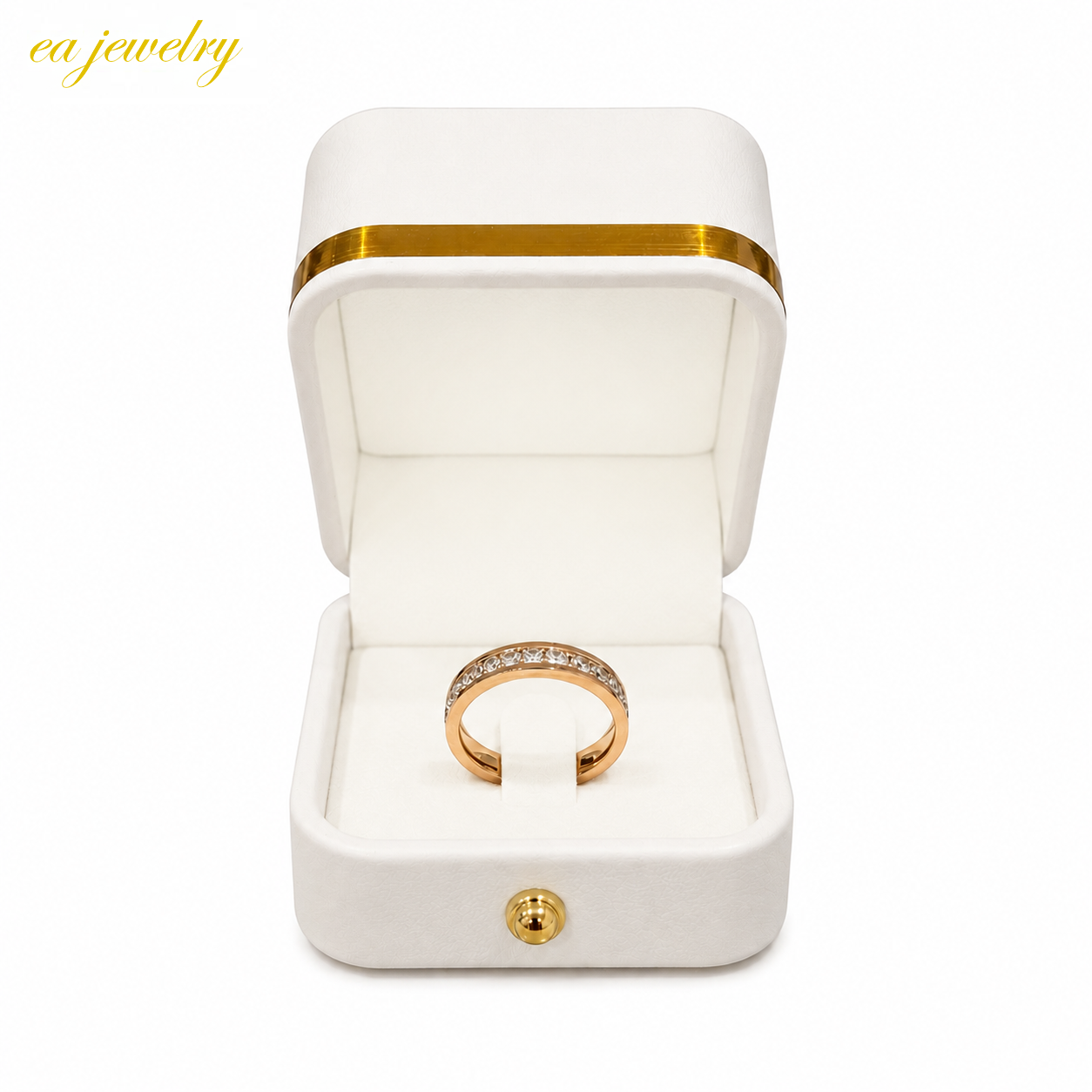 Rosavelle Crystal Band – Rose gold