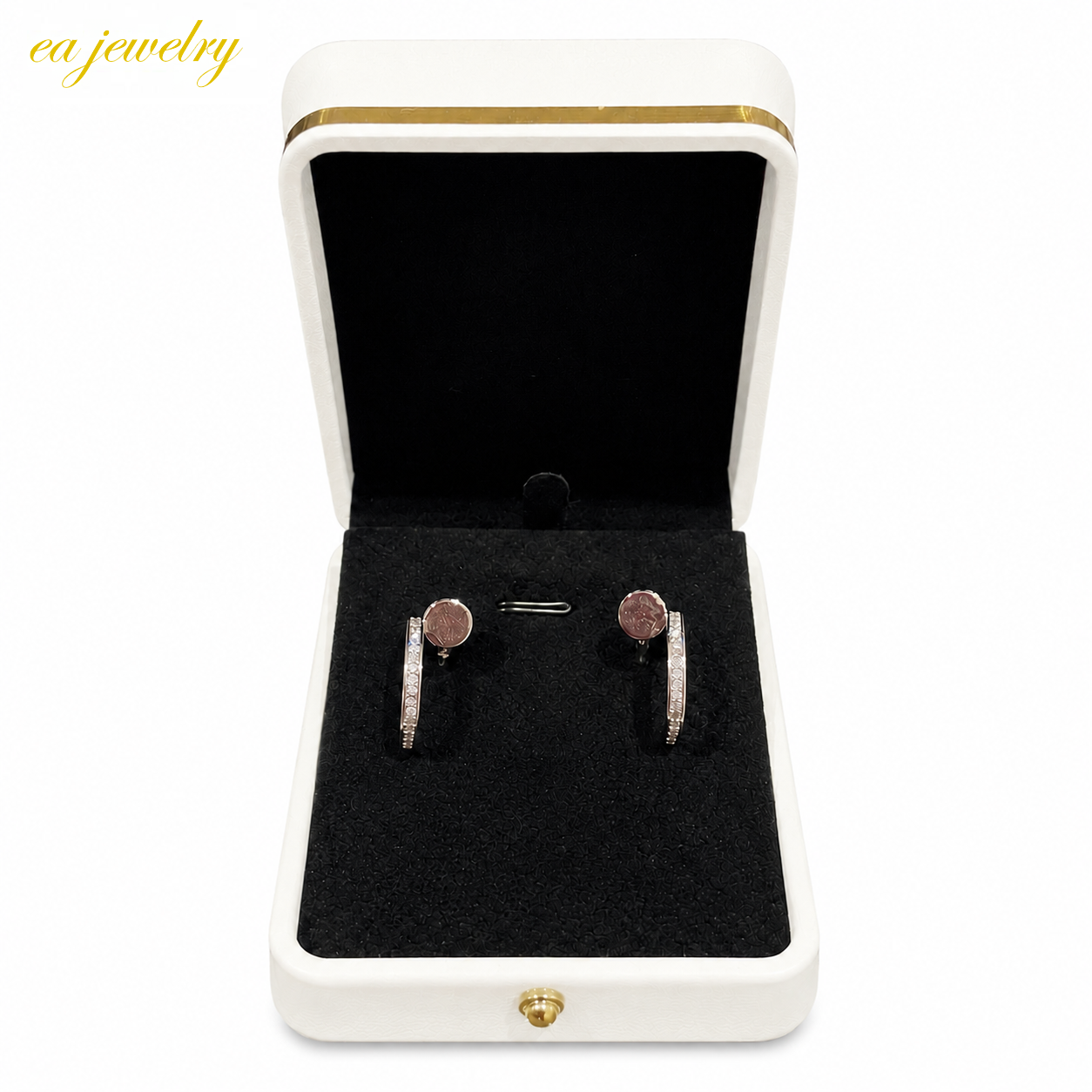 Nova Curve Earrings - Gold