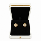 Clover Stud Earrings - Gold