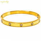 Celeste Bangle - Gold
