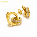 Roman Orbit Earrings - Gold