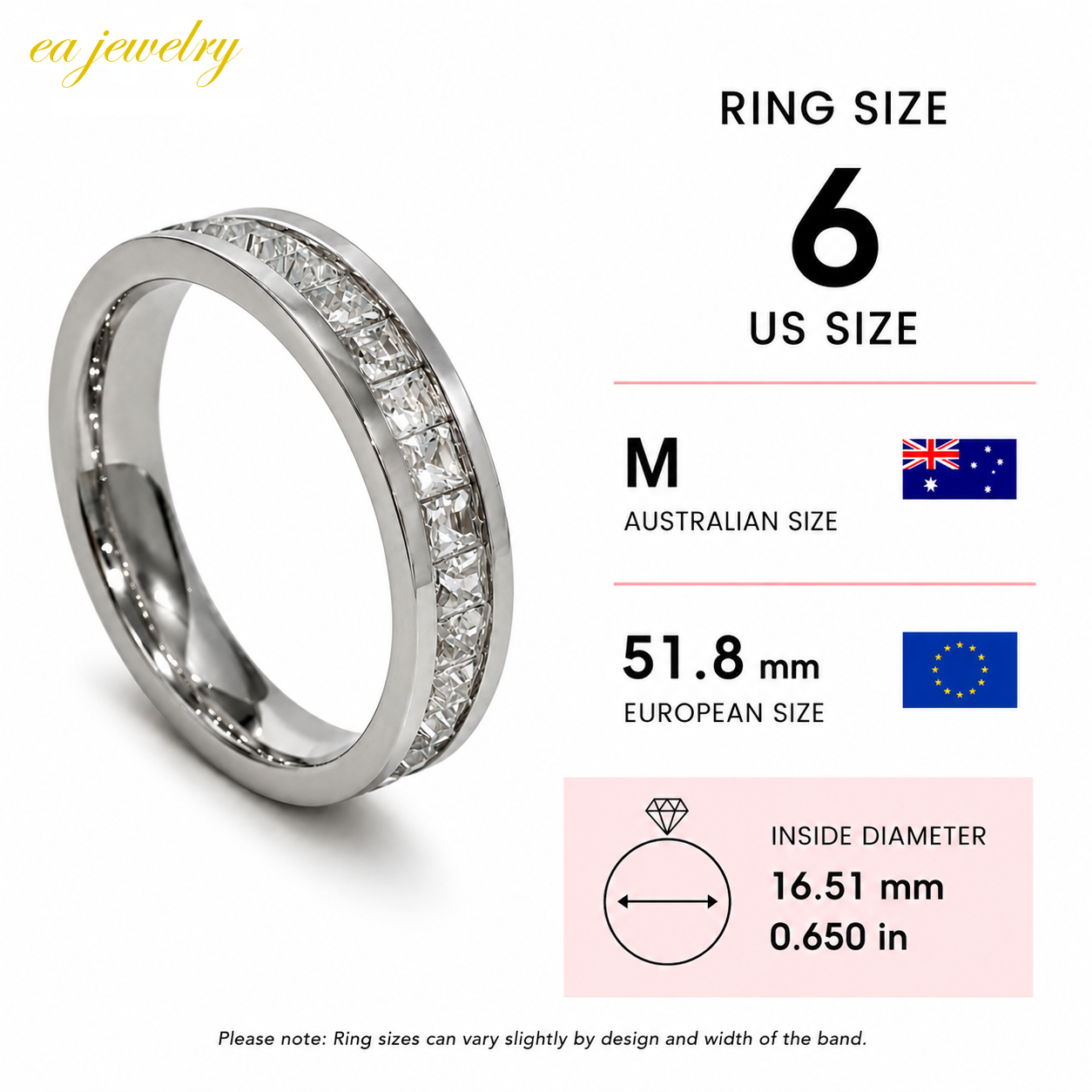 Rosavelle Crystal Band - Silver