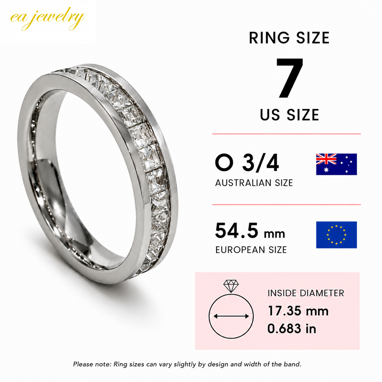 Rosavelle Crystal Band - Silver