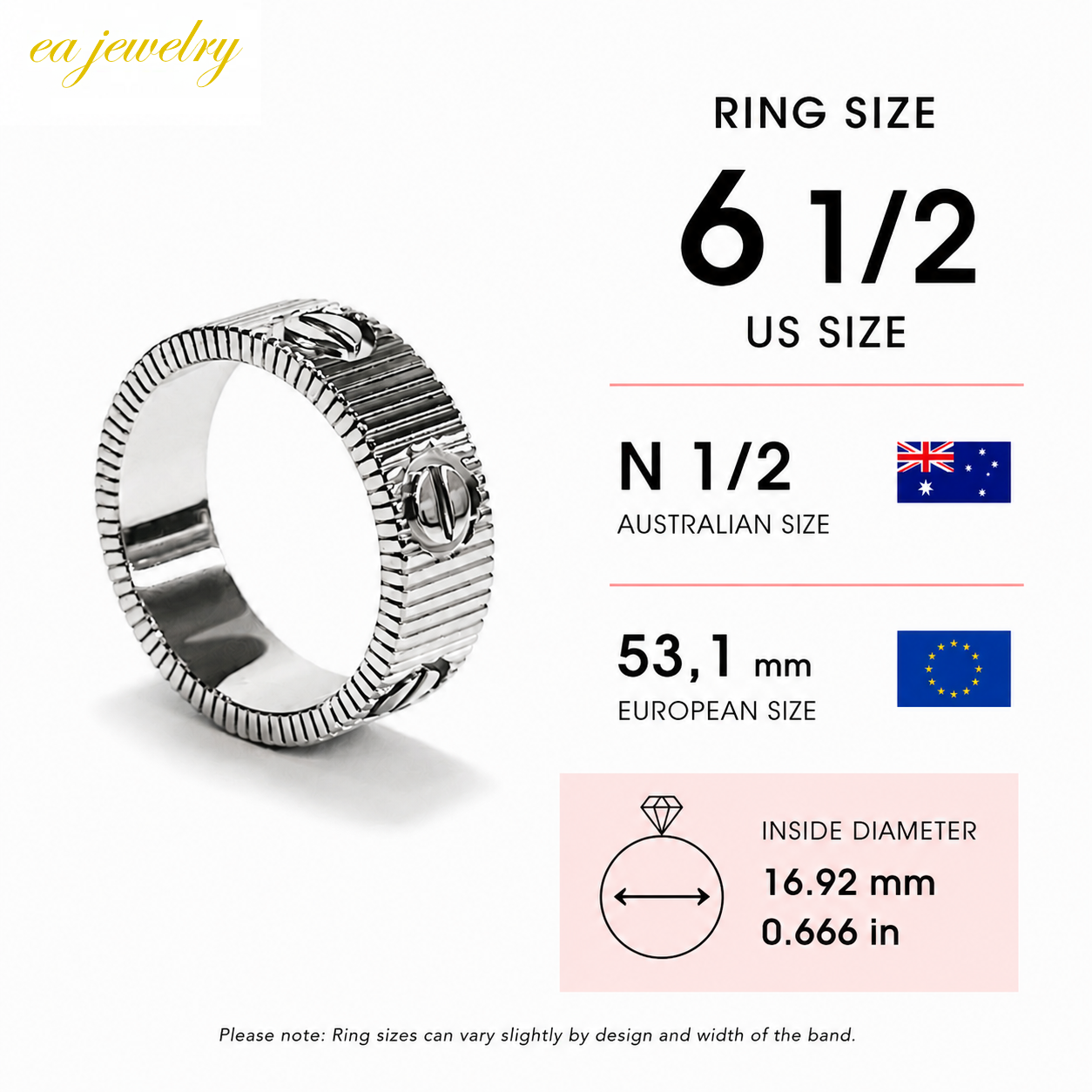 Uravéline Ribbed Ring-Silver
