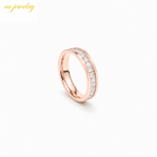 Rosavelle Crystal Band – Rose gold