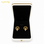 Roman Orbit Earrings - Gold
