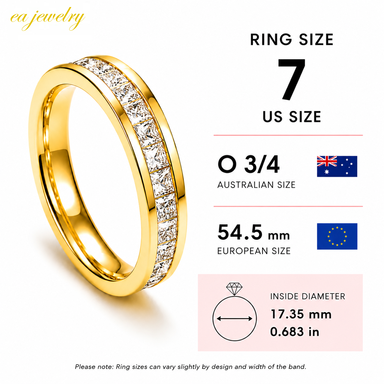 Rosavelle Crystal Band - Gold