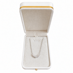 Silver Heart Glow Necklace