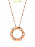 Aurora Necklace – Rose Gold