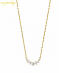 Gold Heart Glow Necklace